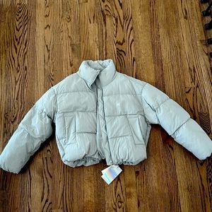 Nick Nicole Grey Puffer Jacket